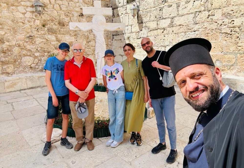 O Troiță românească la Biserica Nativității de la Betleem 256332