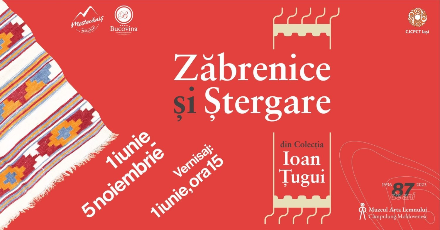 Expoziție inedită de zăbrenice și ștergare vechi 256825