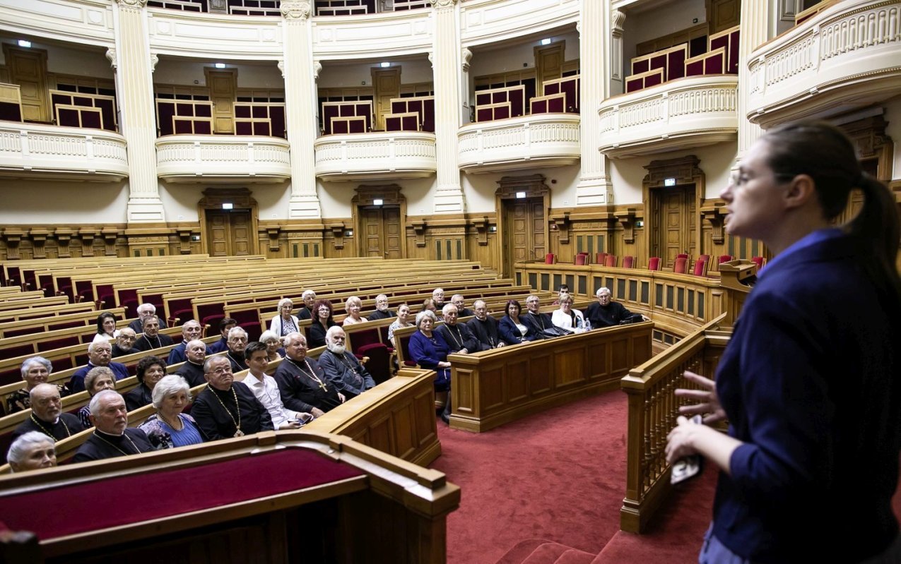 Patriarhul României s-a întâlnit cu foștii colegi teologi de la Sibiu 257589