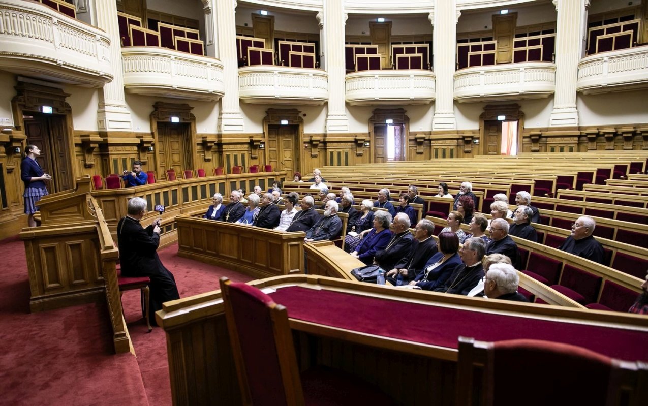 Patriarhul României s-a întâlnit cu foștii colegi teologi de la Sibiu 257590