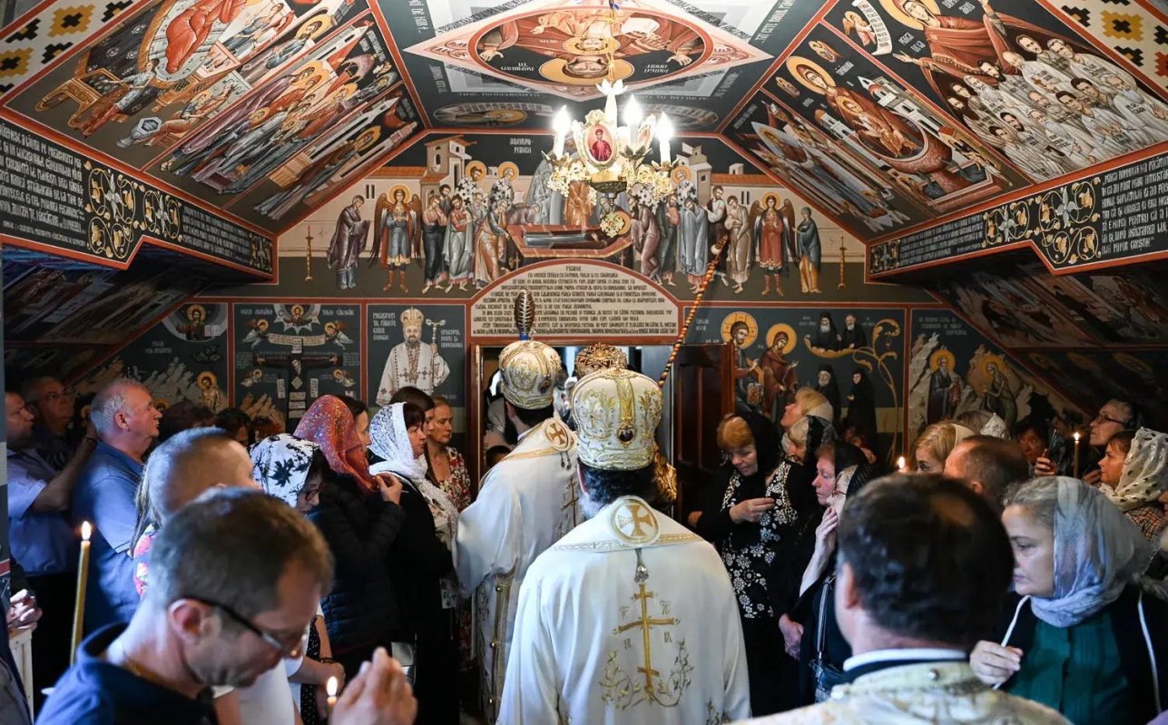 Sărbătoare la Mănăstirea Măgureni, Hunedoara 258371