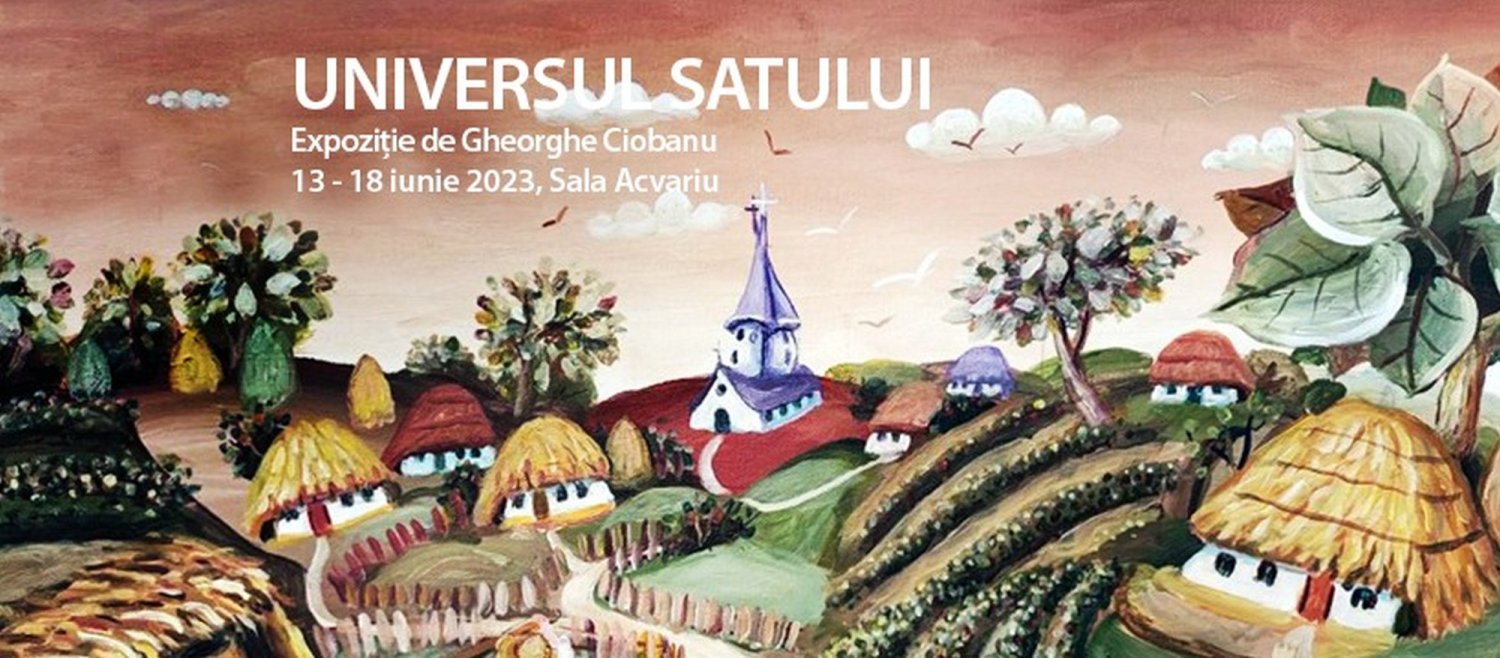 Universul satului românesc în acuarele 258348