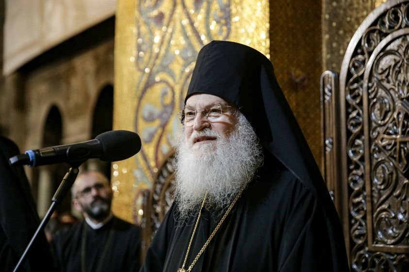 O copie după crucea Sfântului Constantin cel Mare adusă la Cluj-Napoca  258515