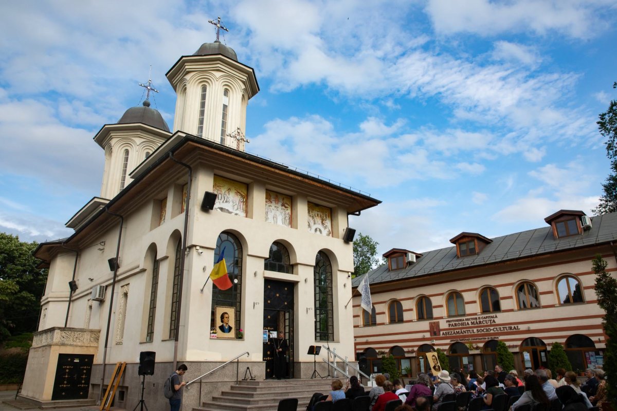 Omagiu poetului național la Parohia Mărcuța din Capitală 258619