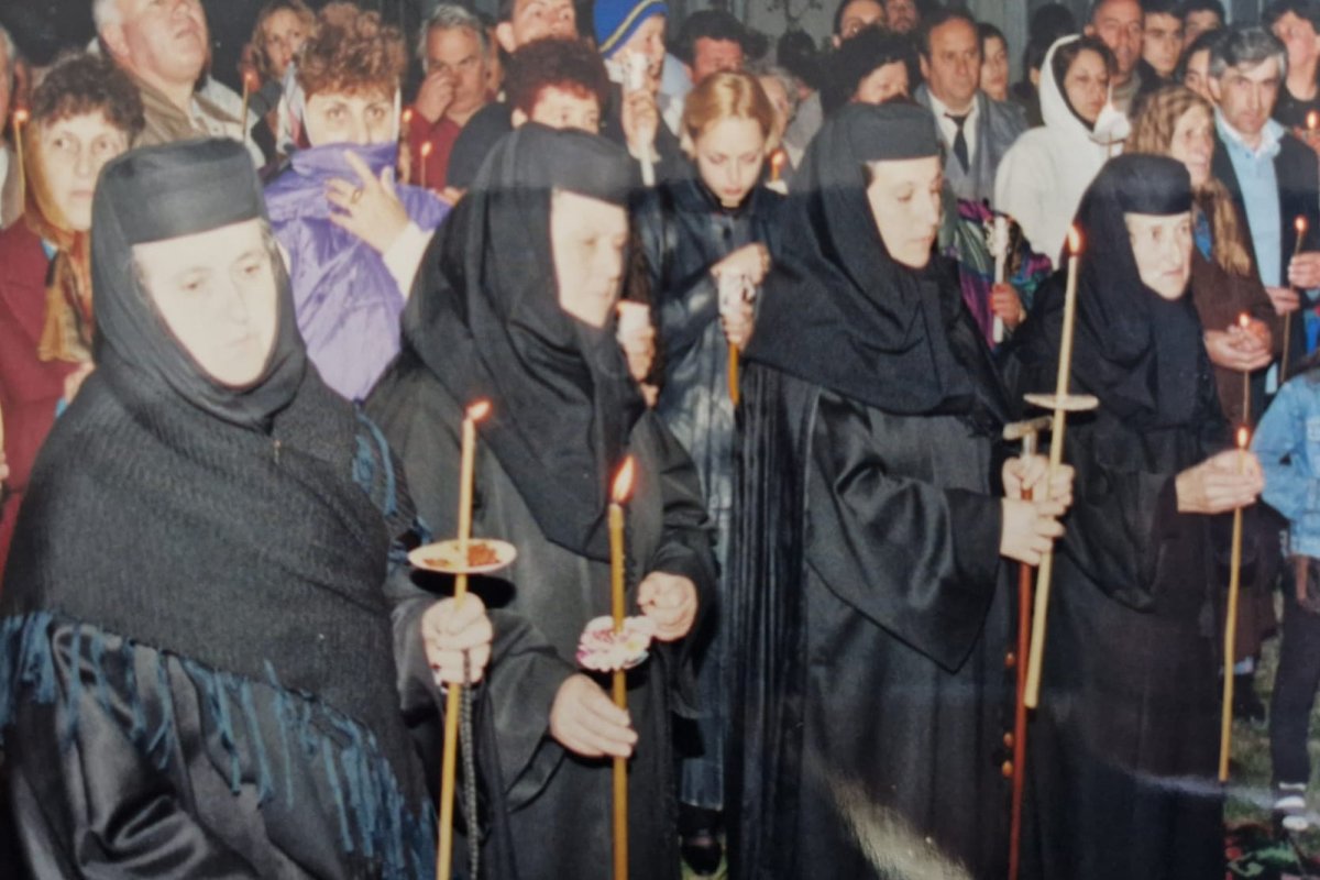 Stavrofora Onufria Nechifor de la Văratec, stareță rugătoare și talentat dirijor 259410