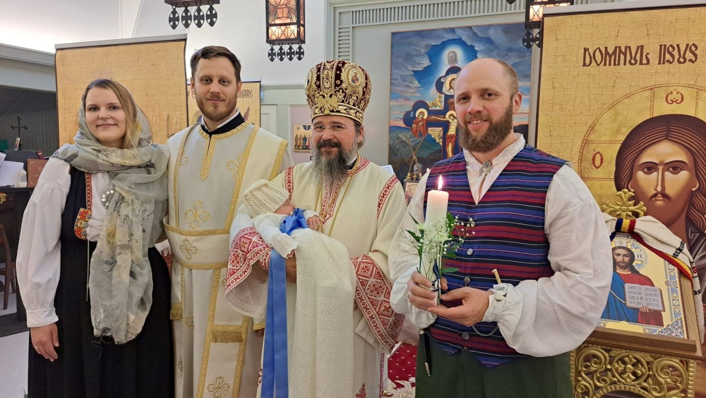 Liturghie baptismală în orașul norvegian Trondheim 260578