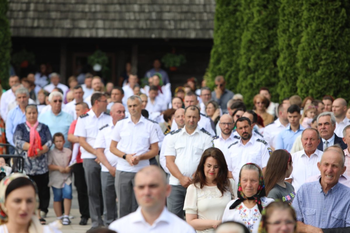 Sfântul Voievod Ştefan cel Mare, cinstit de poliţiştii de frontieră din Sighetu Marmaţiei 260552