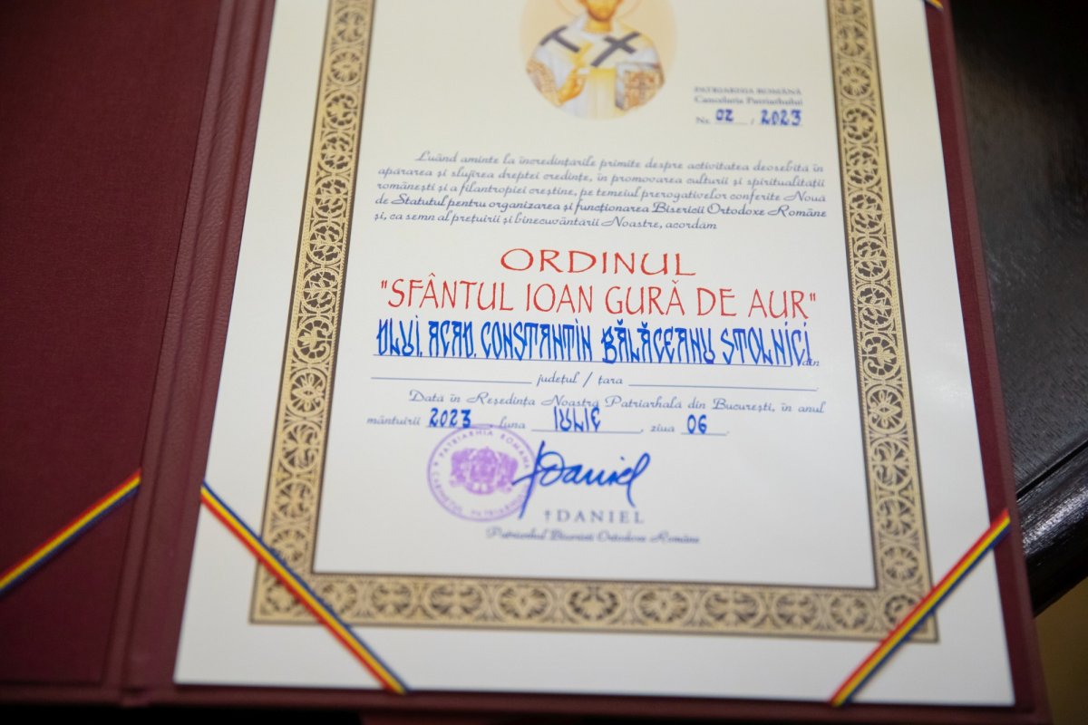 Sesiune aniversară la centenarul academicianului Constantin Bălăceanu-Stolnici 260754