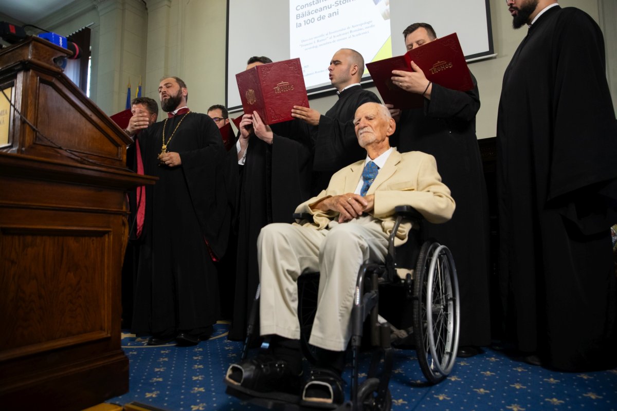 Sesiune aniversară la centenarul academicianului Constantin Bălăceanu-Stolnici 260801