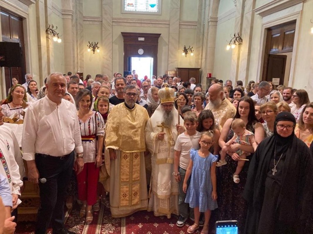 Slujire arhierească la parohia românească din Bassano del Grappa 260735