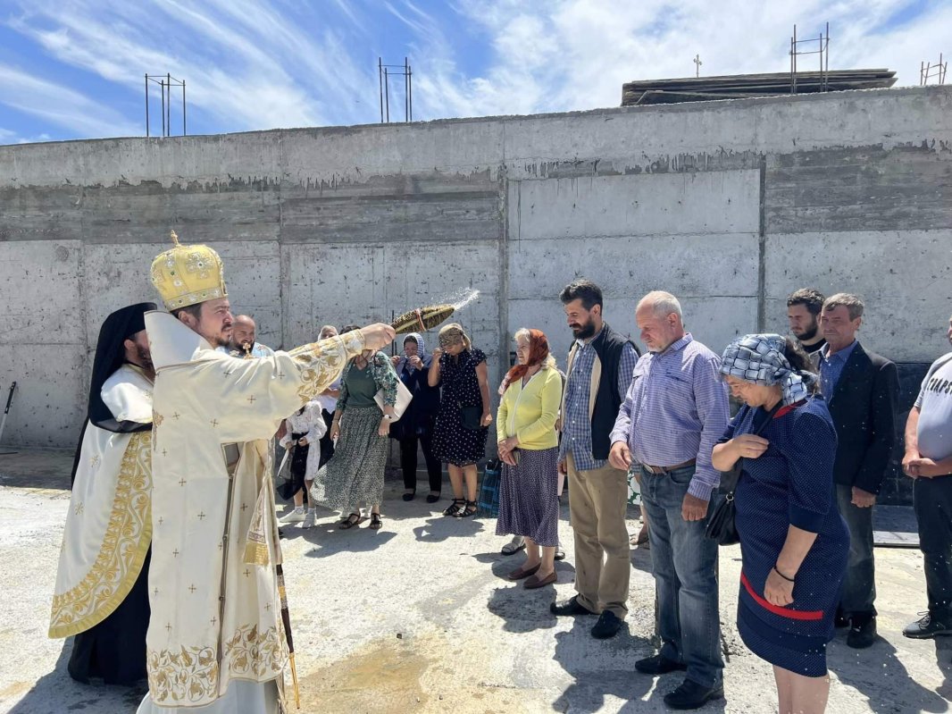 Piatră de temelie pentru un paraclis la Mănăstirea Eroilor din Basarabia 261291