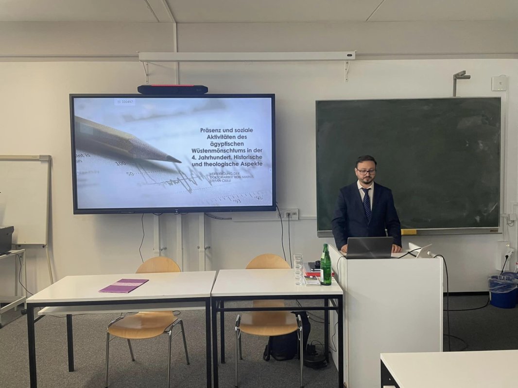 Teză de doctorat susținută de un teolog român în Germania 261986