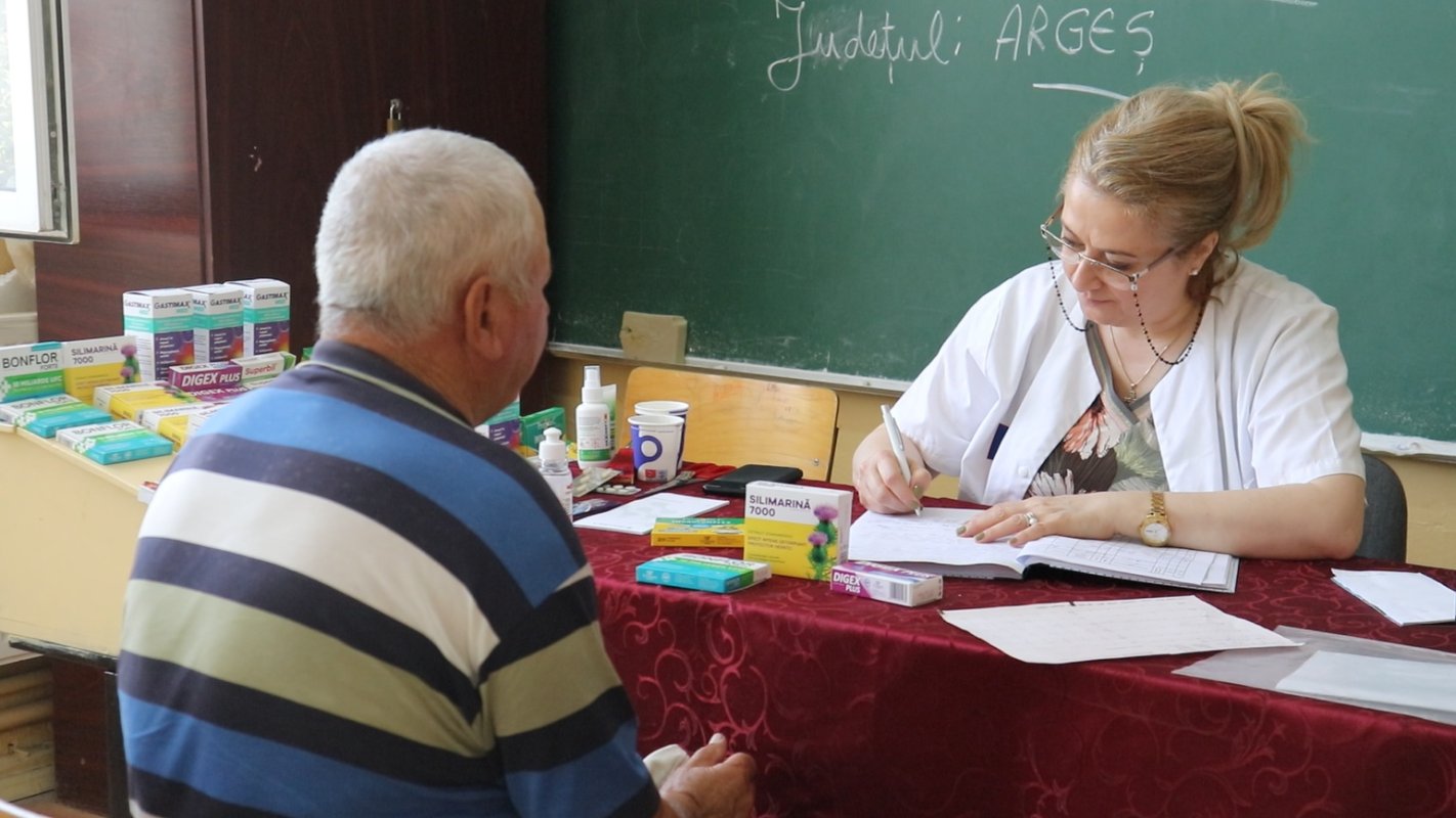 „Sănătate pentru sate” într‑o localitate din Argeș 262063