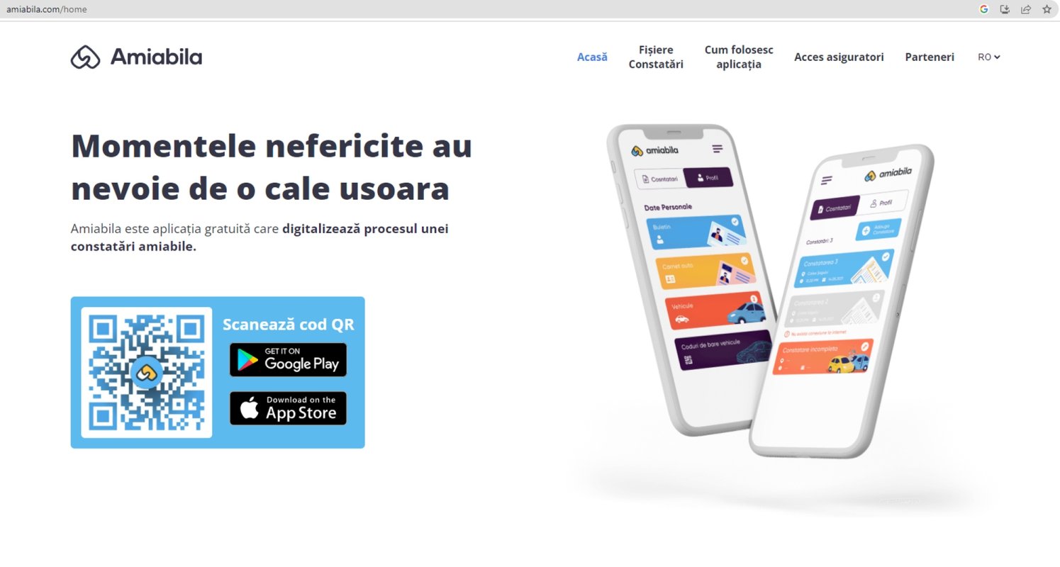 O nouă funcționalitate a aplicației „Amiabila” 262791