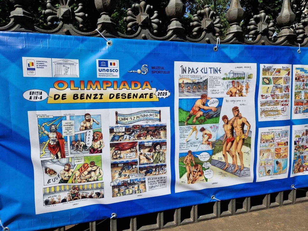 Expoziţie cu lucrările câștigătoare la Olimpiada de benzi desenate 263505