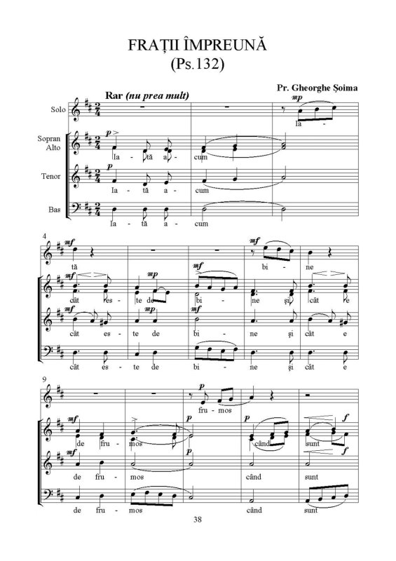 Gheorghe Șoima, „lumina sub obroc” a muzicii transilvănene 263499