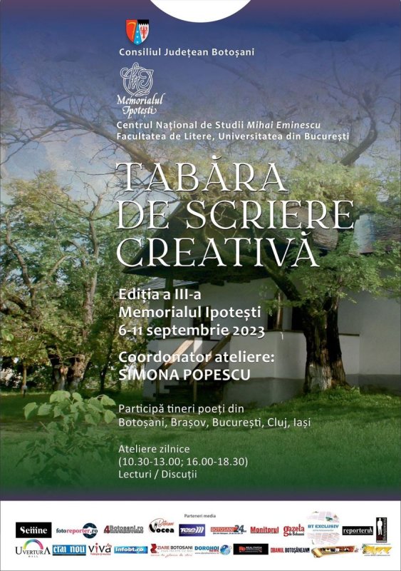 Tabăra de scriere creativă la Memorialul Ipotești 267272