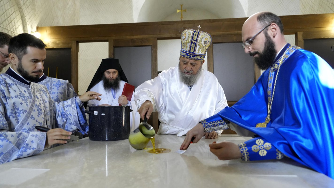 Sfințire la Mănăstirea „Nașterea Maicii Domnului” din Nocrich 267549