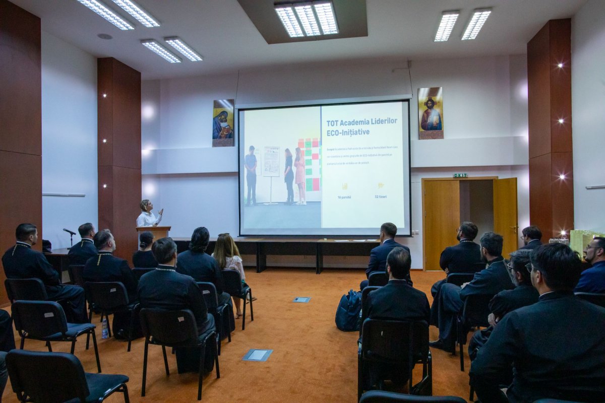 Întâlnirea preoților implicați în proiectul Eco-inițiative 267967