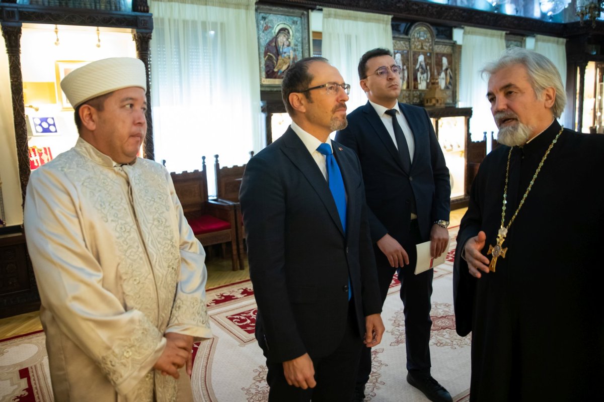 Ambasadorul Republicii Turcia la București în vizită de prezentare la Patriarhia Română 269155