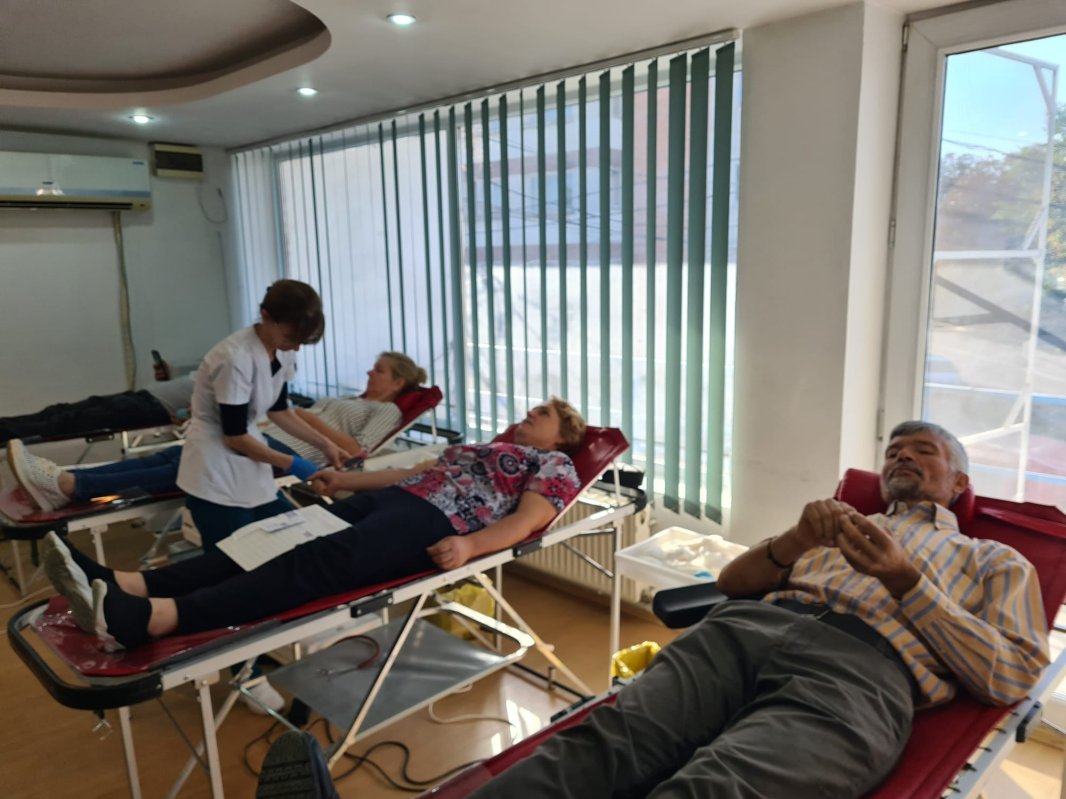 Acţiune de donare de sânge în Protopopiatul Tecuci 269965