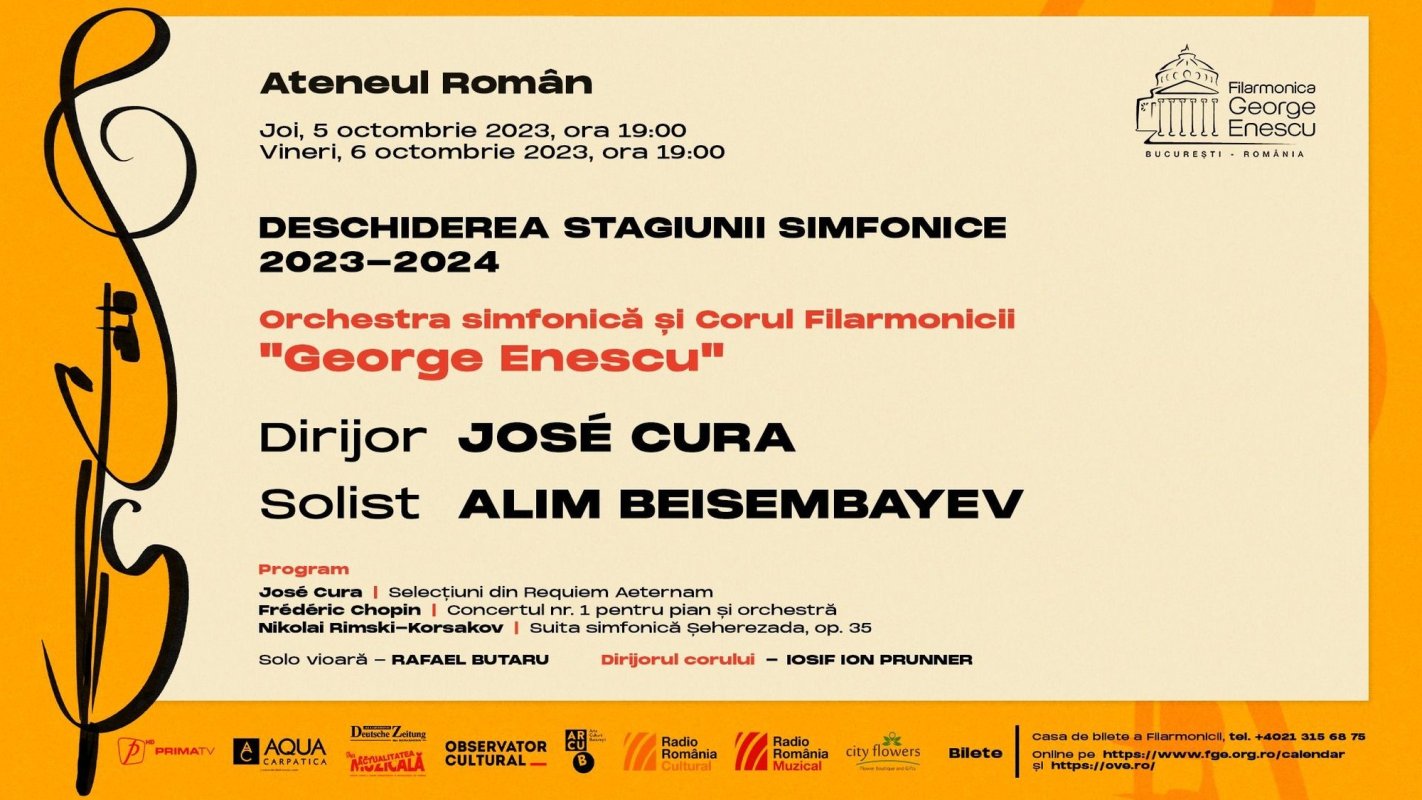 Deschiderea stagiunii simfonice la Ateneu 270524