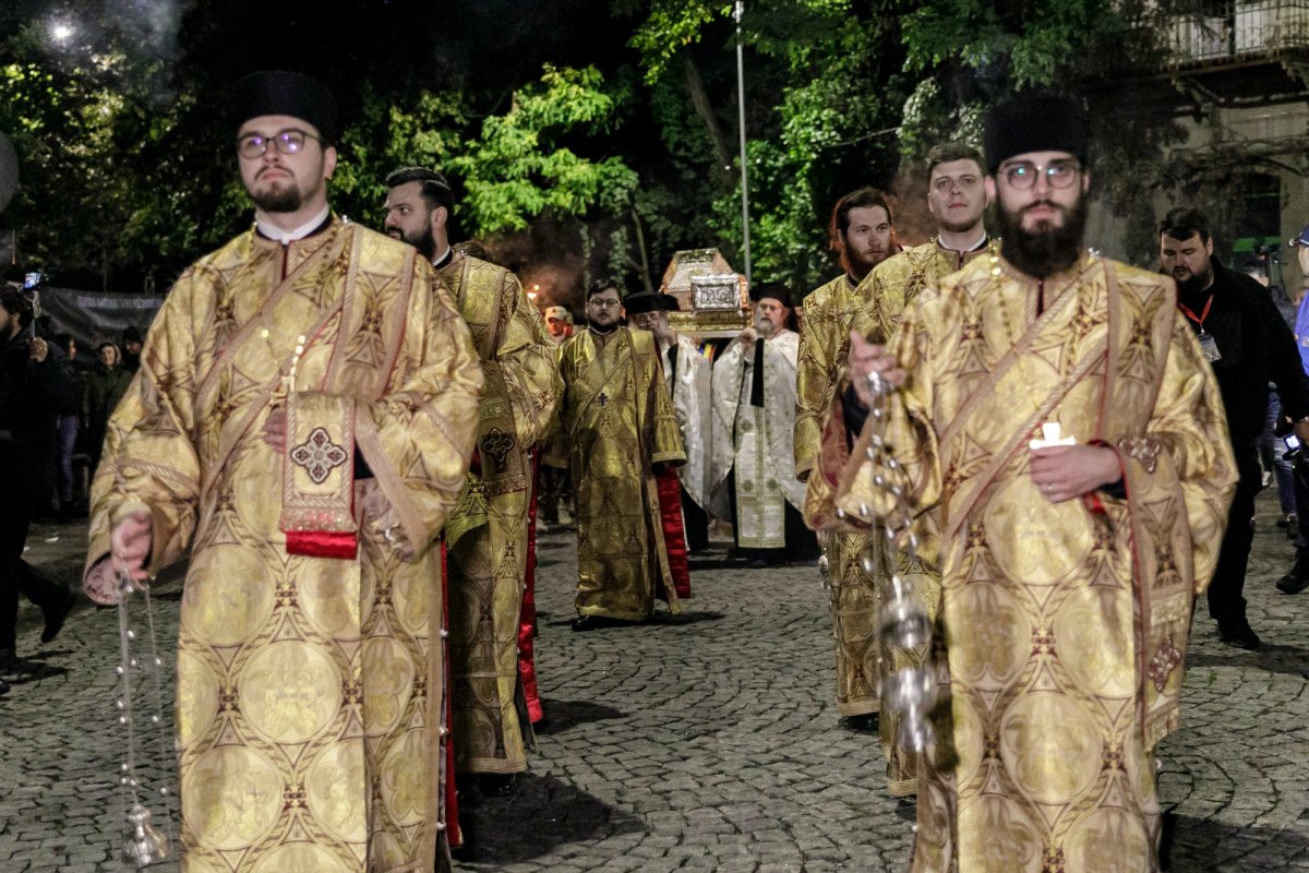 20.000 de pelerini în rugăciune, la Iași, pe „Calea Sfinților” 271358