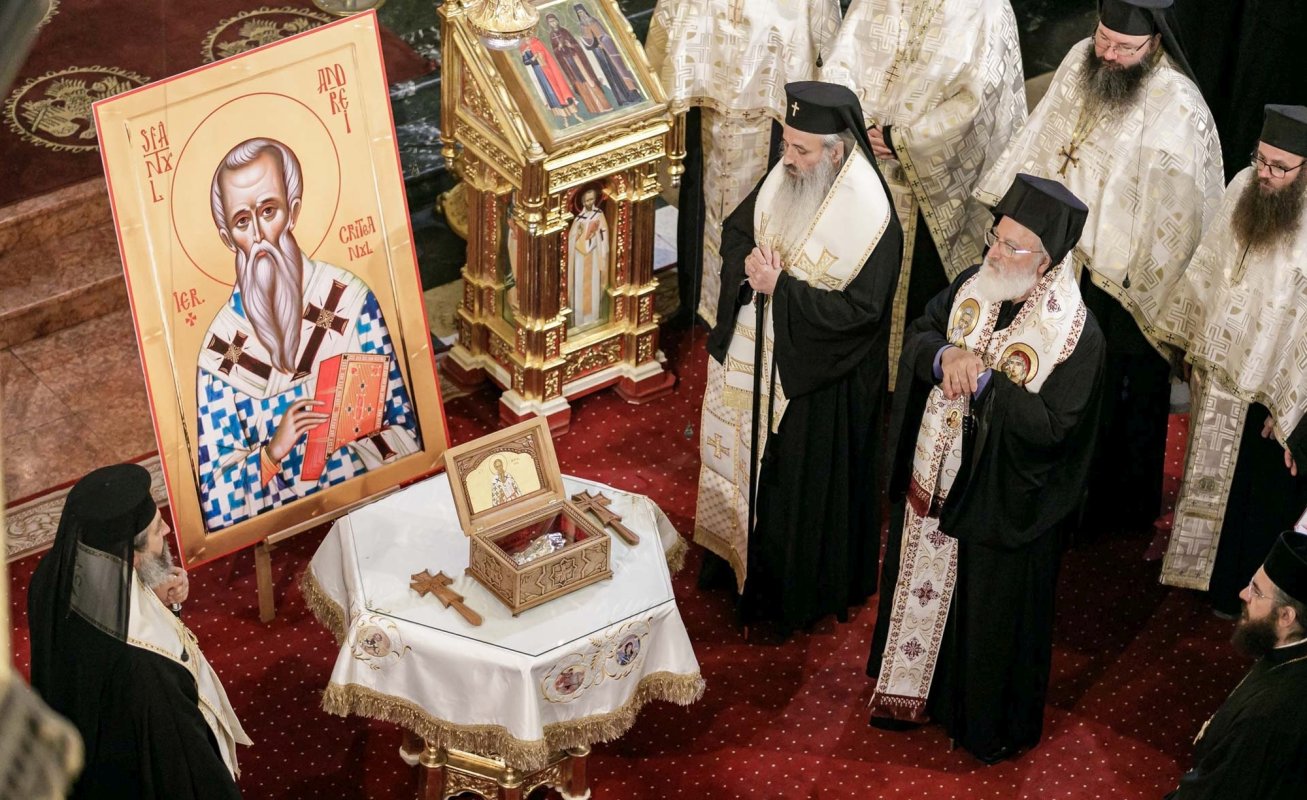 Moaștele Sfântului Andrei Criteanul au ajuns la Iași 271942