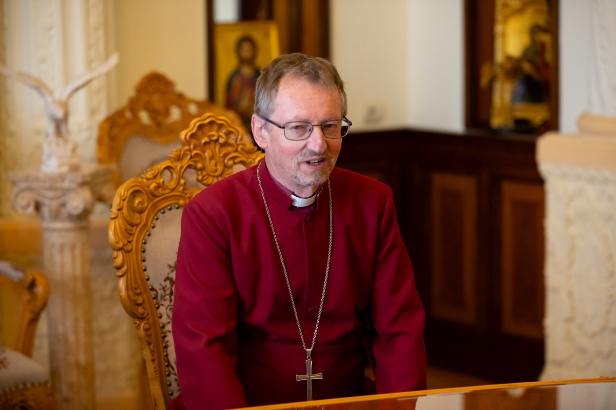 Ambasadorul Regatului Unit al Marii Britanii și Irlandei de Nord la București, în vizită de rămas bun la Patriarhia Română 272140