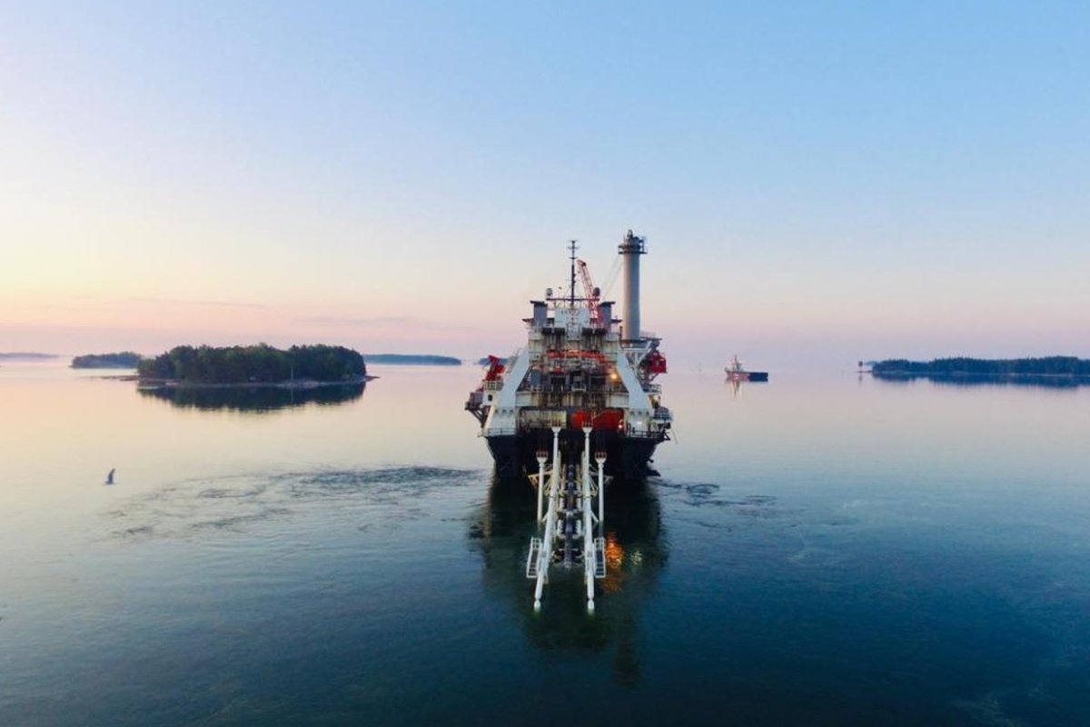 Incident la gazoductul dintre Finlanda și Estonia 272608