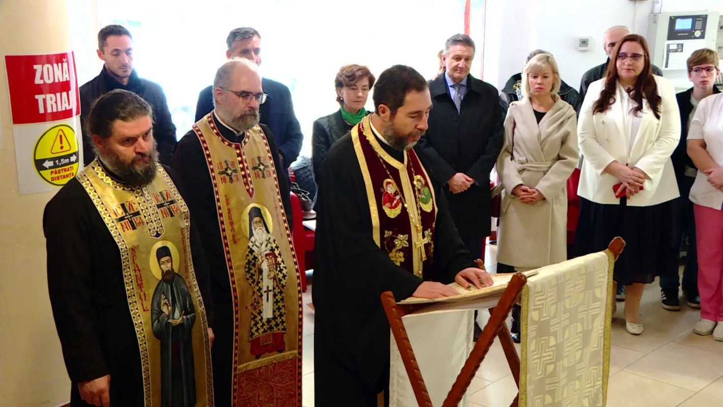 Binecuvântarea Sfântului Nectarie la centrul de îngrijiri paliative din Capitală 276244