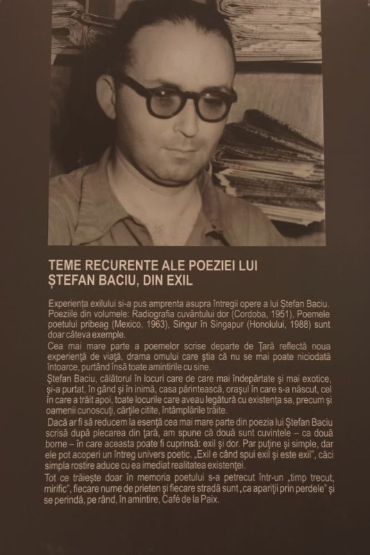 Expoziție despre Ștefan Baciu și  Mira Simian la Biblioteca Academiei 276983