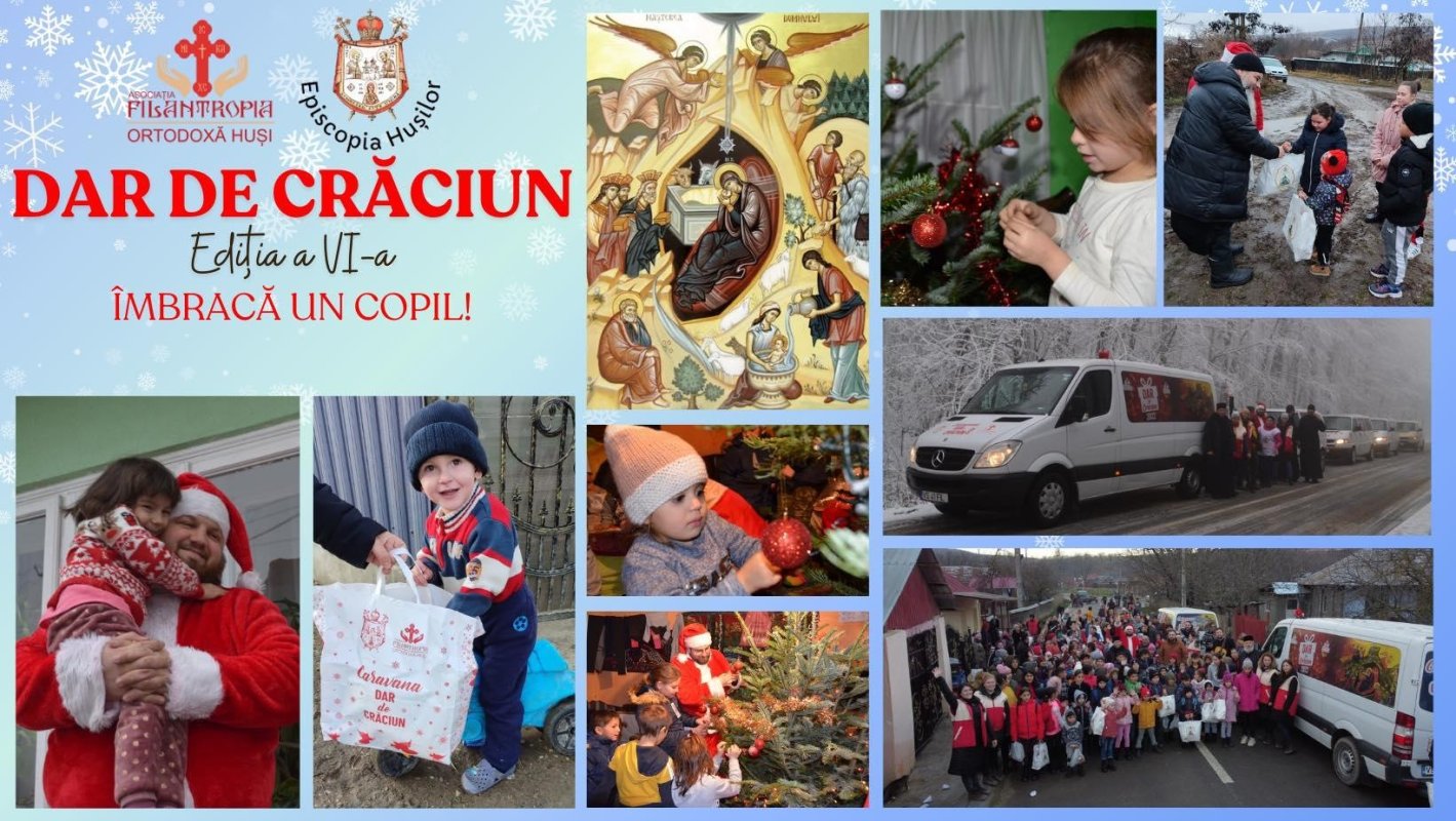 Episcopia Hușilor demarează programul „Dar de Crăciun” 277357