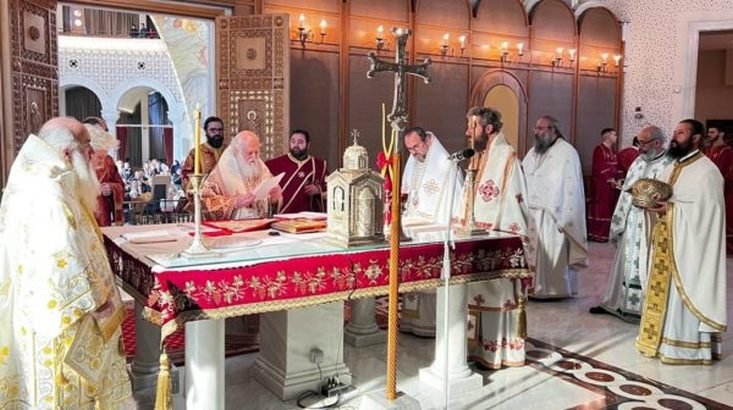 Arhiepiscopul Albaniei sărbătorit la 51 de ani de arhierie 277549