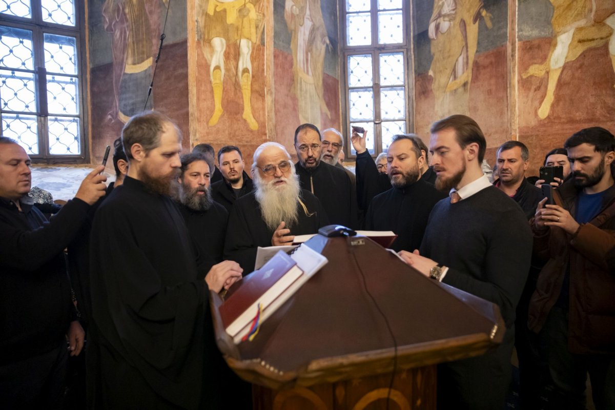 Prăznuirea Sfântului Cuvios Gheorghe în ctitoria sa de la Cernica 279339