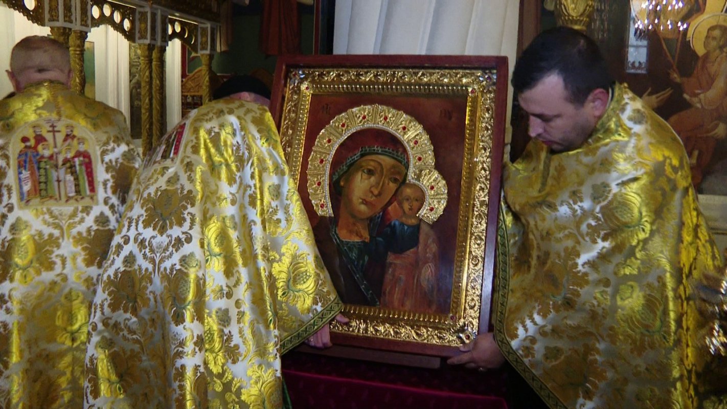 Icoana Maicii Domnului „Siriaca” a ajuns din nou în Capitală 279552