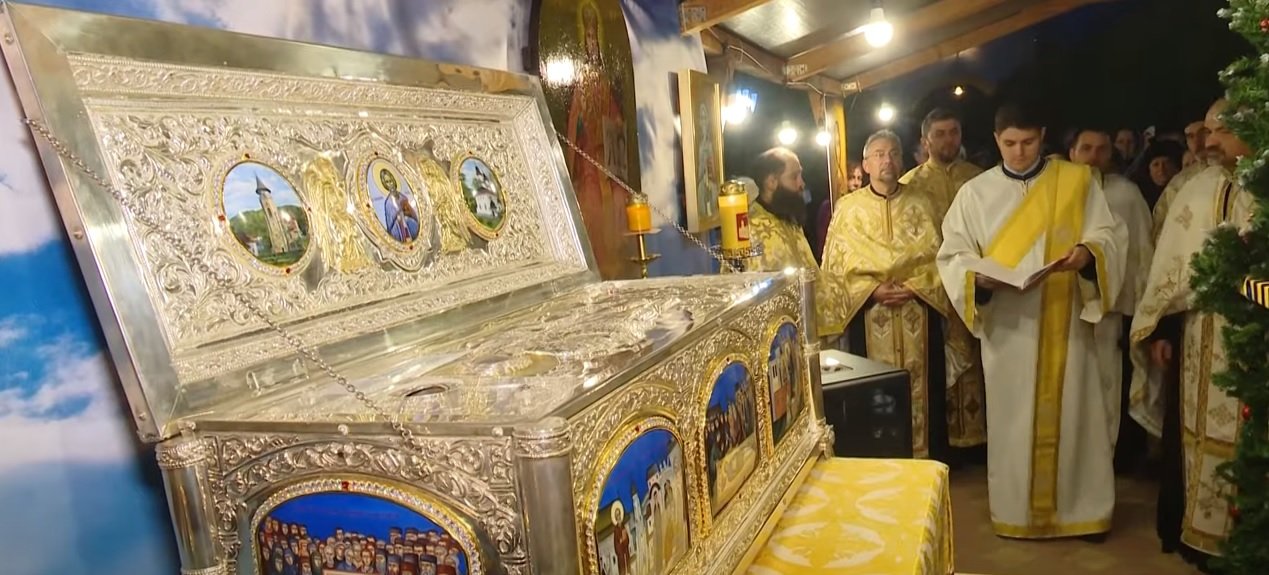 Moaștele Sfântului Gheorghe Pelerinul la Biserica parohiei ilfovene Tamași 279921