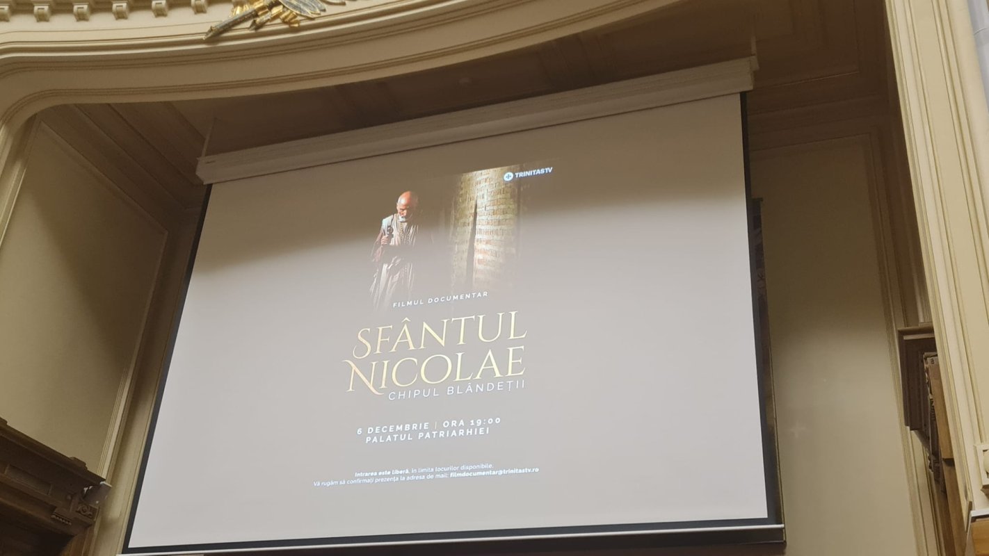 Proiecția filmului documentar „Sfântul Nicolae, chipul blândeții” la Palatul Patriarhiei  279975