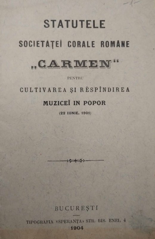 Societatea Corală Carmen, file de istorie din Arhivele Naționale 279380
