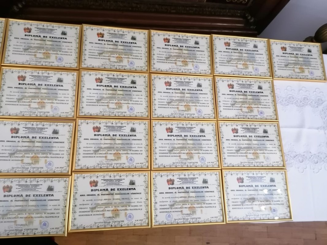 Recunoștință pentru monahiile vârstnice ale mănăstirii ilfovene Pasărea 282522