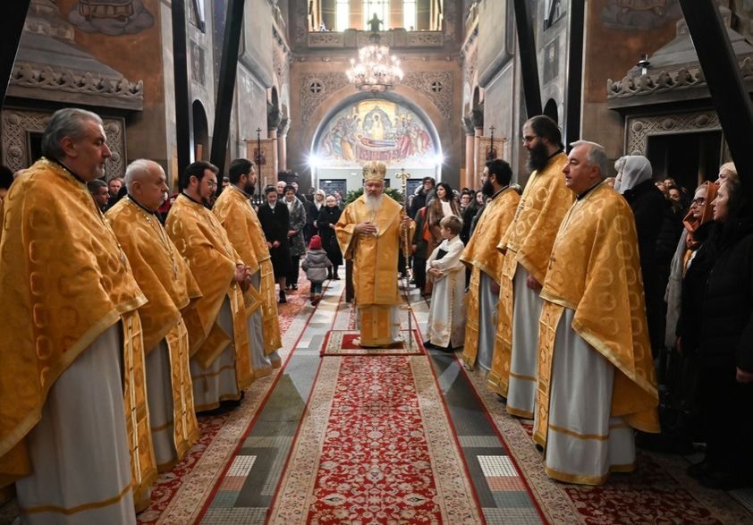 Credincioşi clujeni în rugăciune, în prima zi a Anului Nou 282893