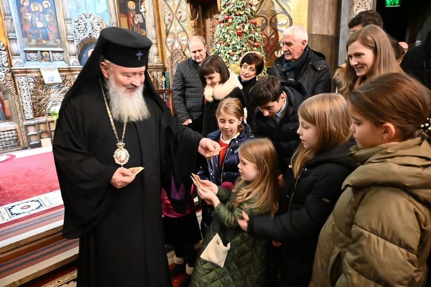 Credincioşi clujeni în rugăciune, în prima zi a Anului Nou 282896