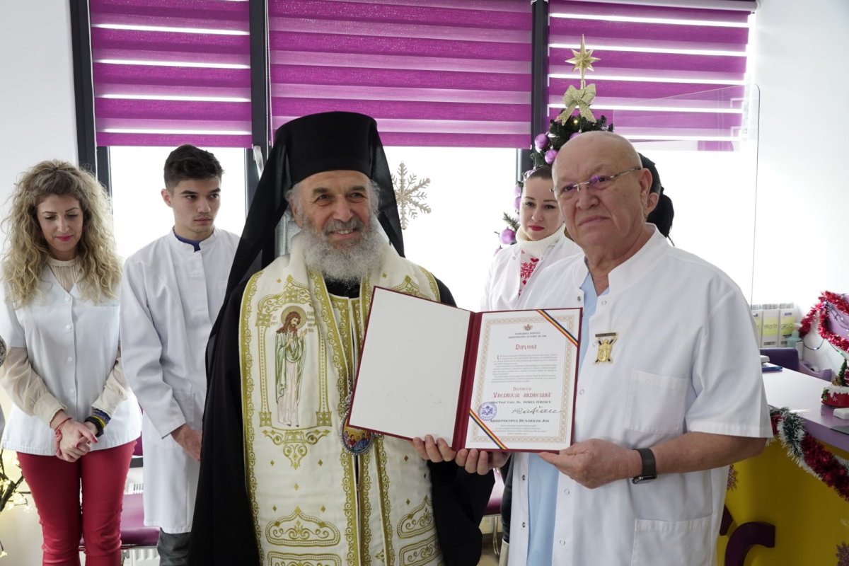 Binecuvântare și rugăciune la un centru medical din Galați 283679