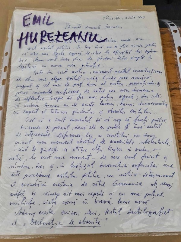 „Din aceste scrisori se va vedea importanța muncii de-o viață a Monicăi Lovinescu” 283317