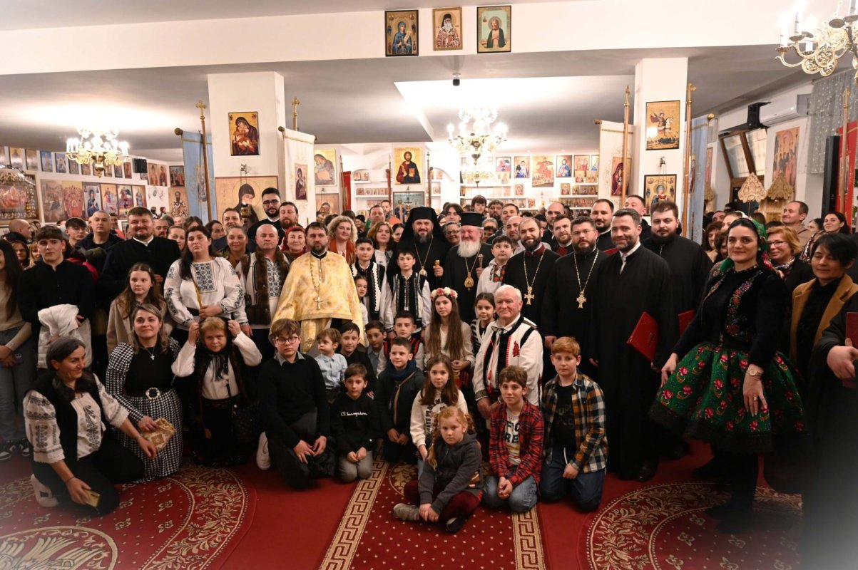 Veşmântul Sfântului Dimitrie cel Nou într-o parohie din Roma 285018