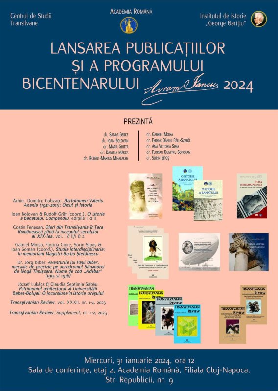 Bicentenarul Avram Iancu - 2024, la Cluj-Napoca 285046