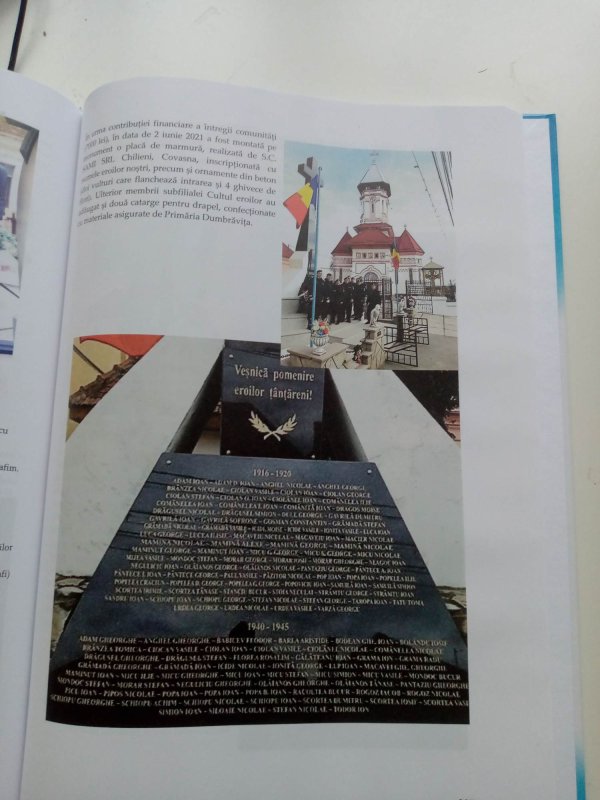 Cartea de aur a eroilor satului părintelui Dumitru Stăniloae 285038