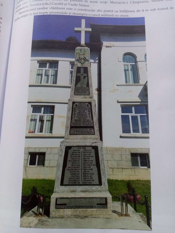 Cartea de aur a eroilor satului părintelui Dumitru Stăniloae 285039