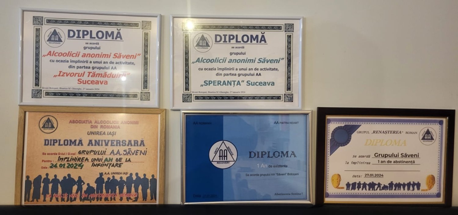 Un an de la înființarea grupului de suport în domeniul adicțiilor din Săveni 285372