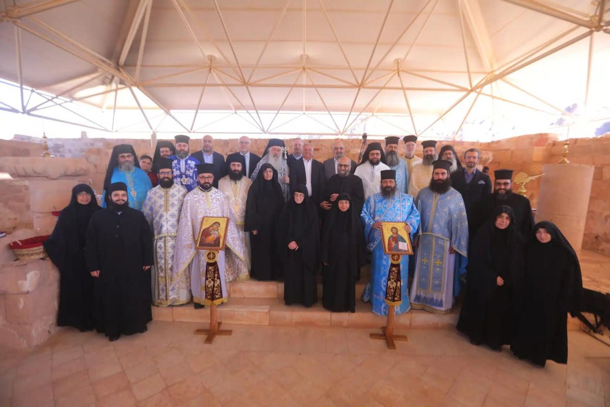 Sfânta Liturghie după 1.500 de ani în biserica din Petra, Iordania 285614